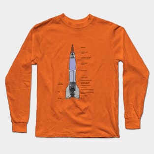 V2 Diagram Long Sleeve T-Shirt